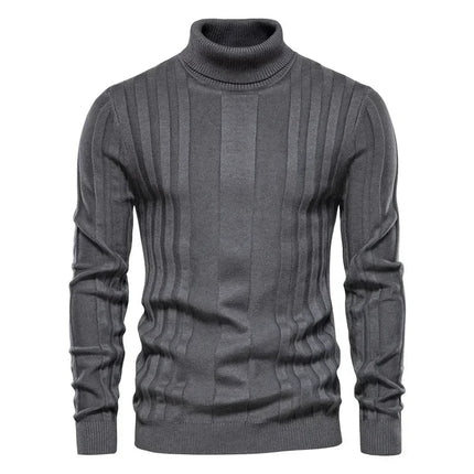 Suéter de cuello alto para hombre Attlan