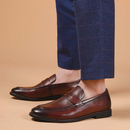 Mocassines Regente de piel vacuna
