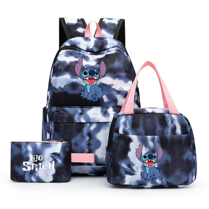 Kit Escolar Mochila y Lonchera - Lilo y Stitch
