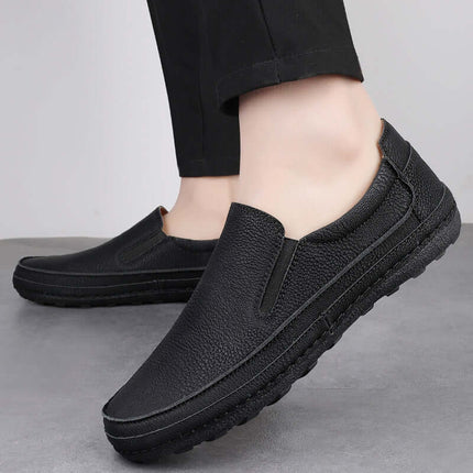 Mocasines Alvero de cuero genuino