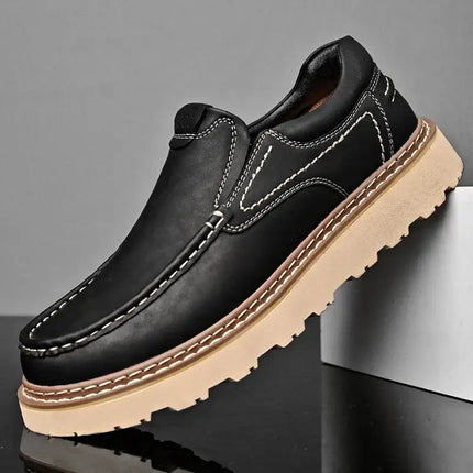 Mocasines de cuero Monza