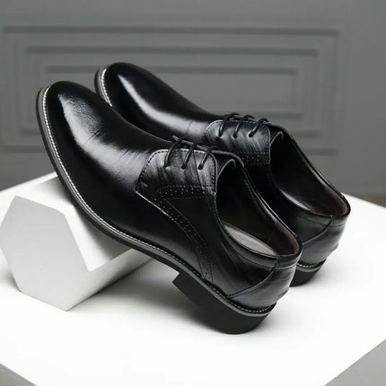Zapatos de vestir con punta de ala Roma - Piel sintética de primera calidad