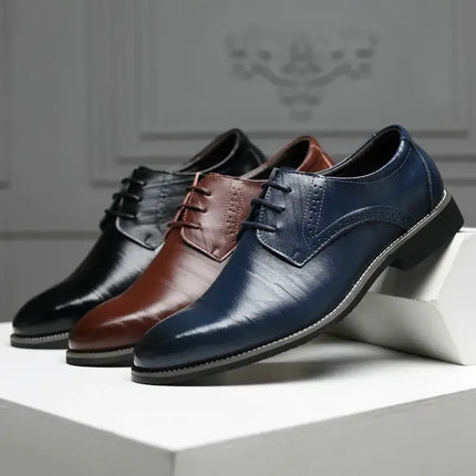 Zapatos de vestir con punta de ala Roma - Piel sintética de primera calidad