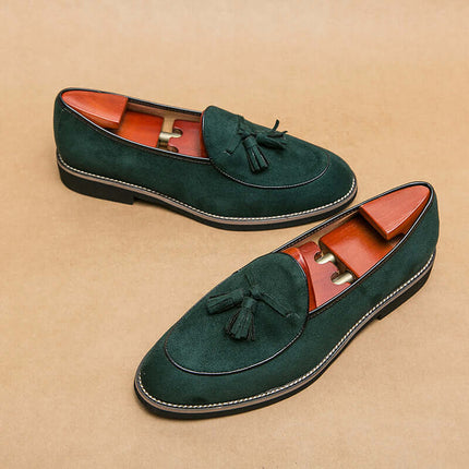Mocasines de ante italianos Valenti